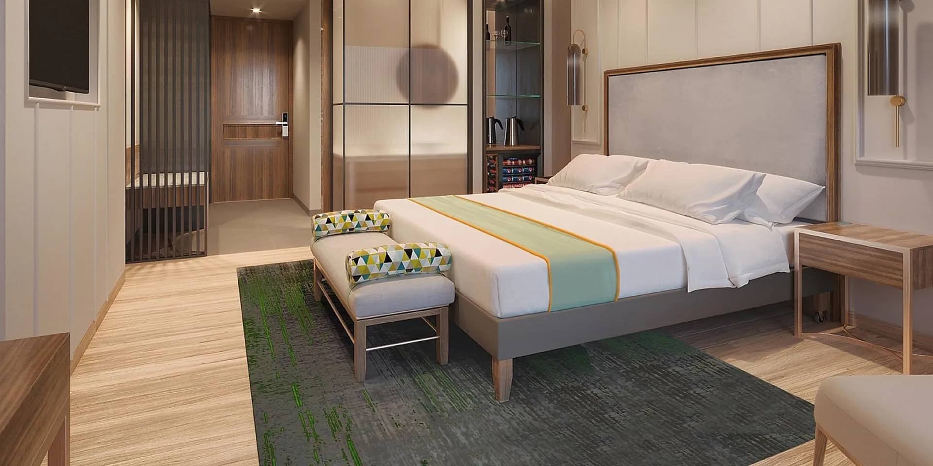 1 King Bed Premium