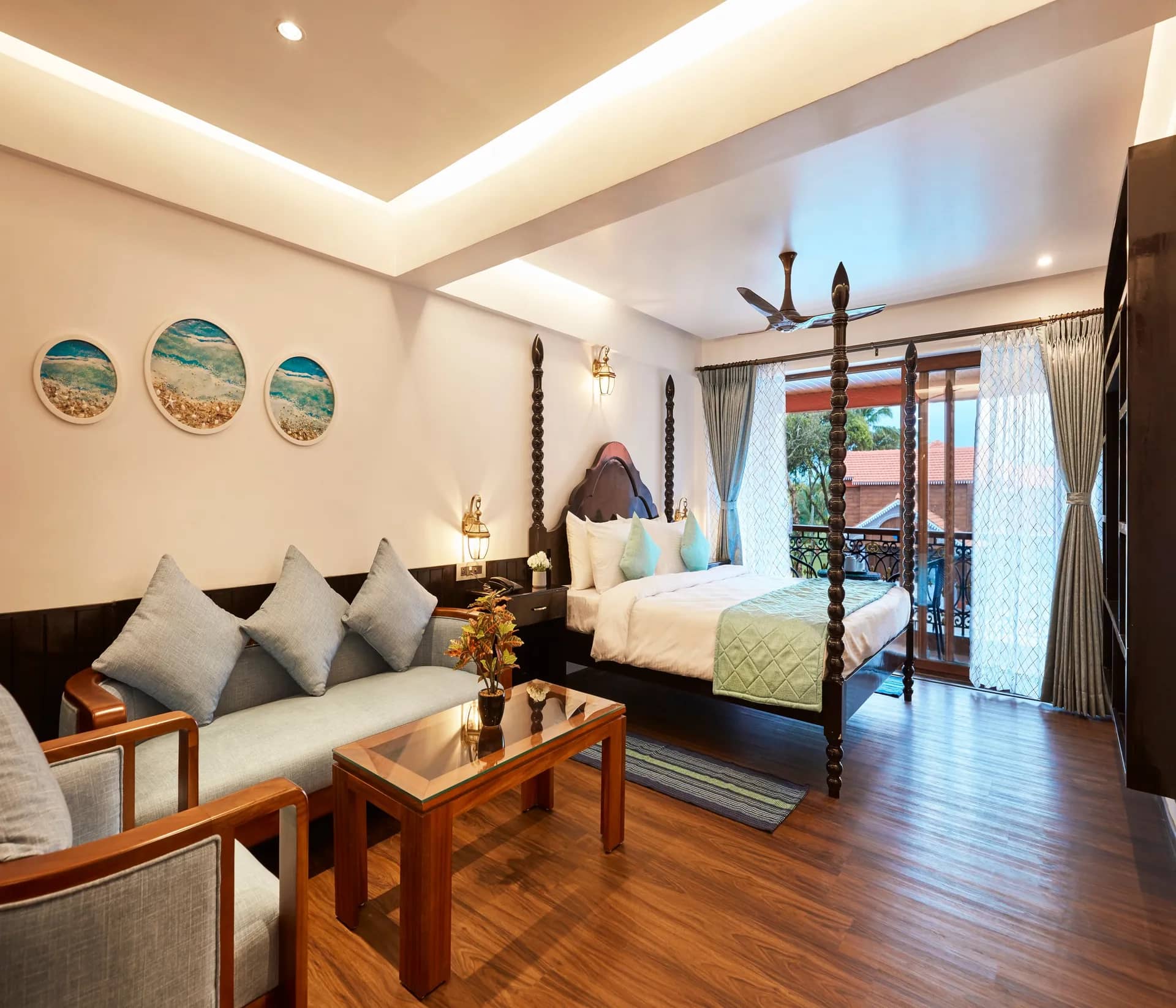 Pool Facing Suite with Balcony