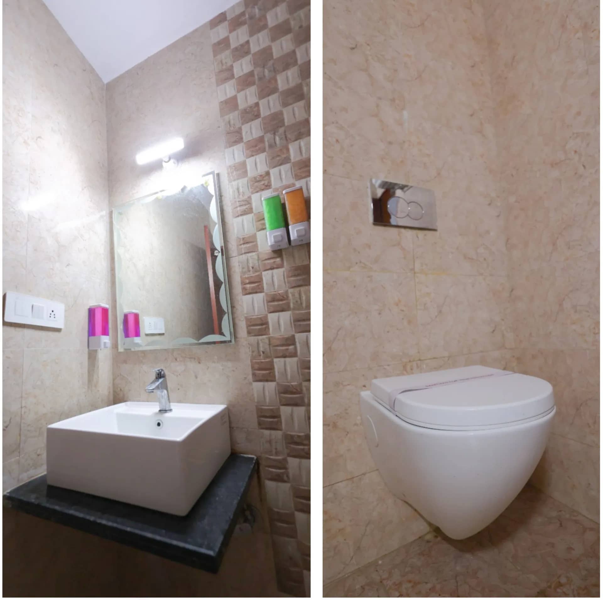 4BHK ( 4 Bedrooms and 2 living areas ) - 120 meters uphill