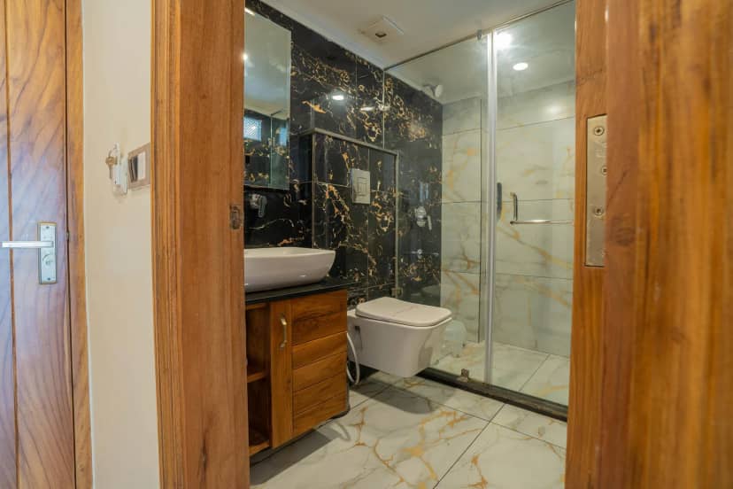 Perfectstayz Mokshada Suites Washroom