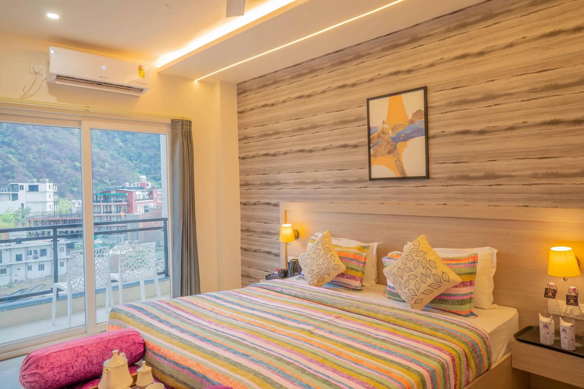 Executive Room with Balcony and Hill View