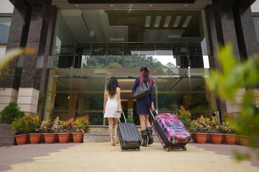 The Grand Shiva Resort & Spa Entrance