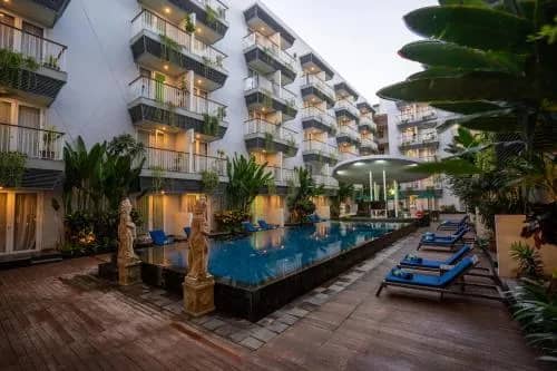 Eden Hotel Kuta Facade