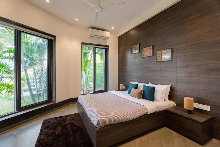 Bedroom 1 — Aarna House, Pune