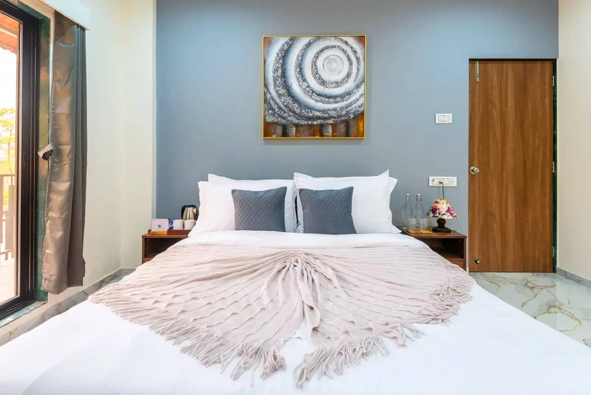 Bedroom 1 — Ansh Villa, Karjat