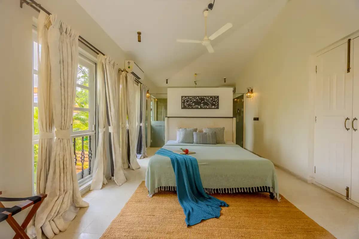 Bedroom 1 — Elysium, North Goa