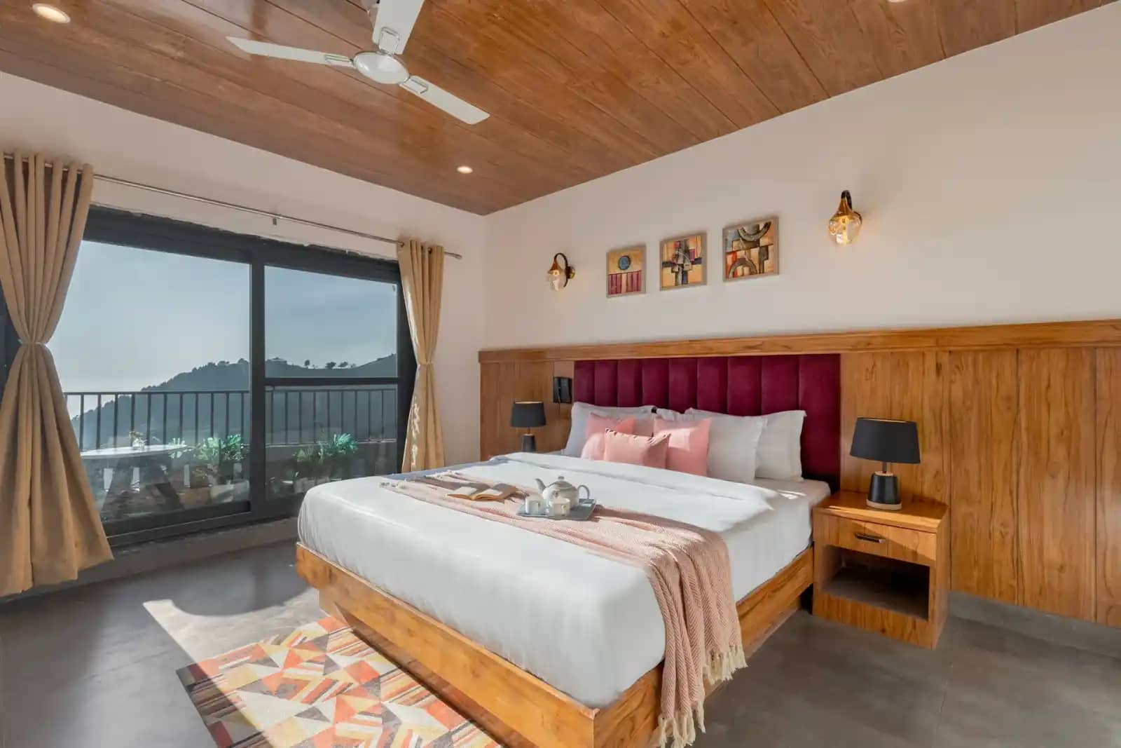 Bedroom 1 — Evara, Mussoorie