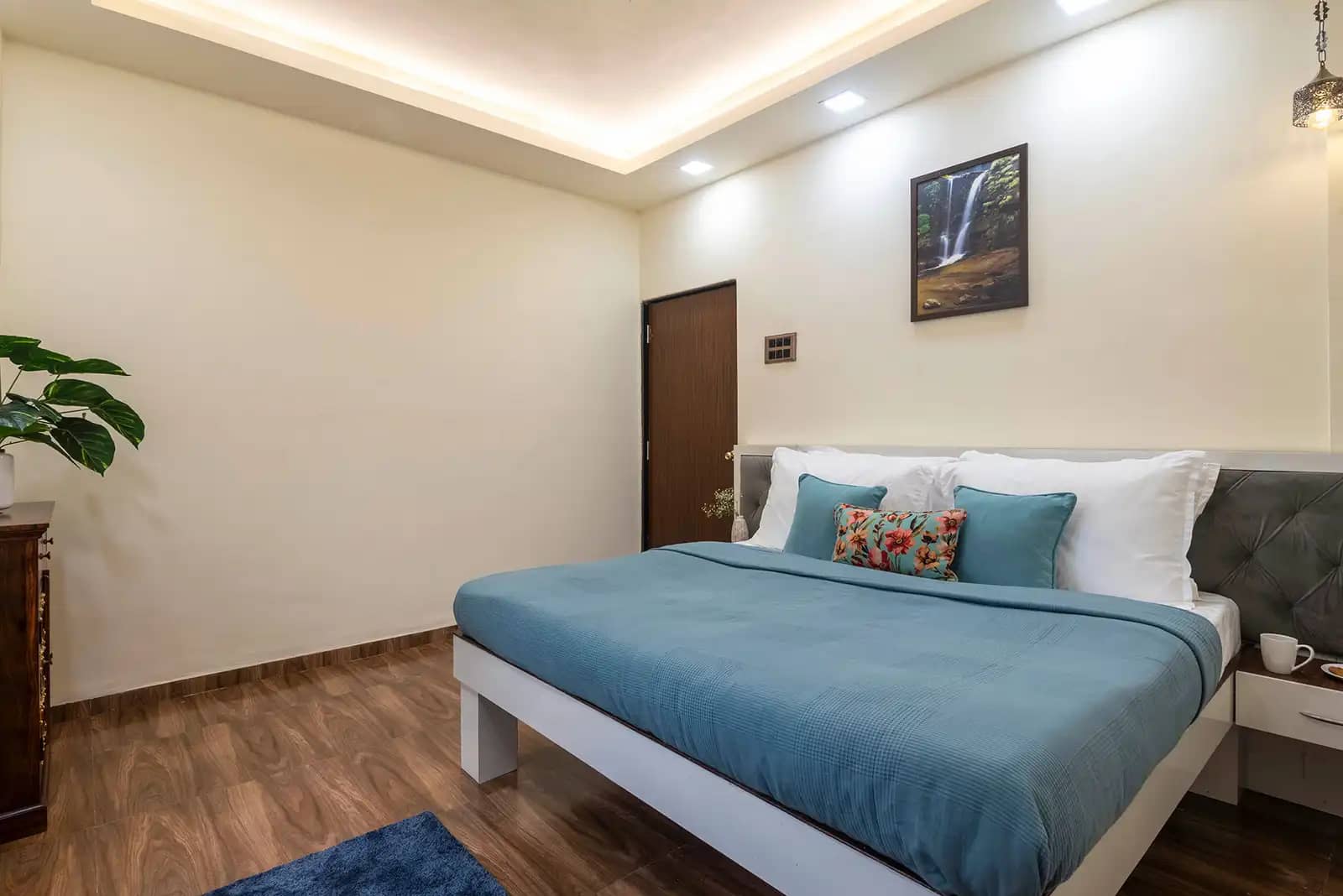 Bedroom 1 — Grey Hues, Karjat