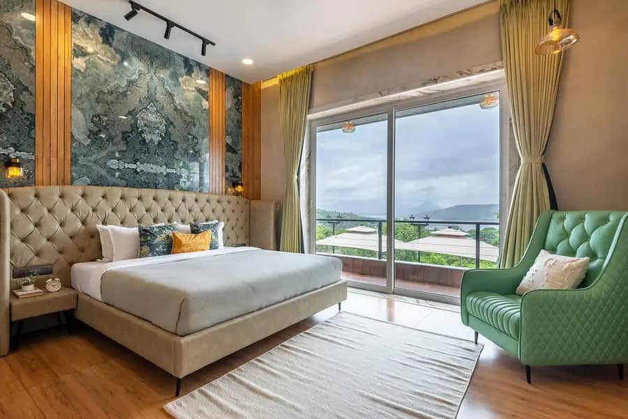 Bedroom 1 — La Rive, Lonavala