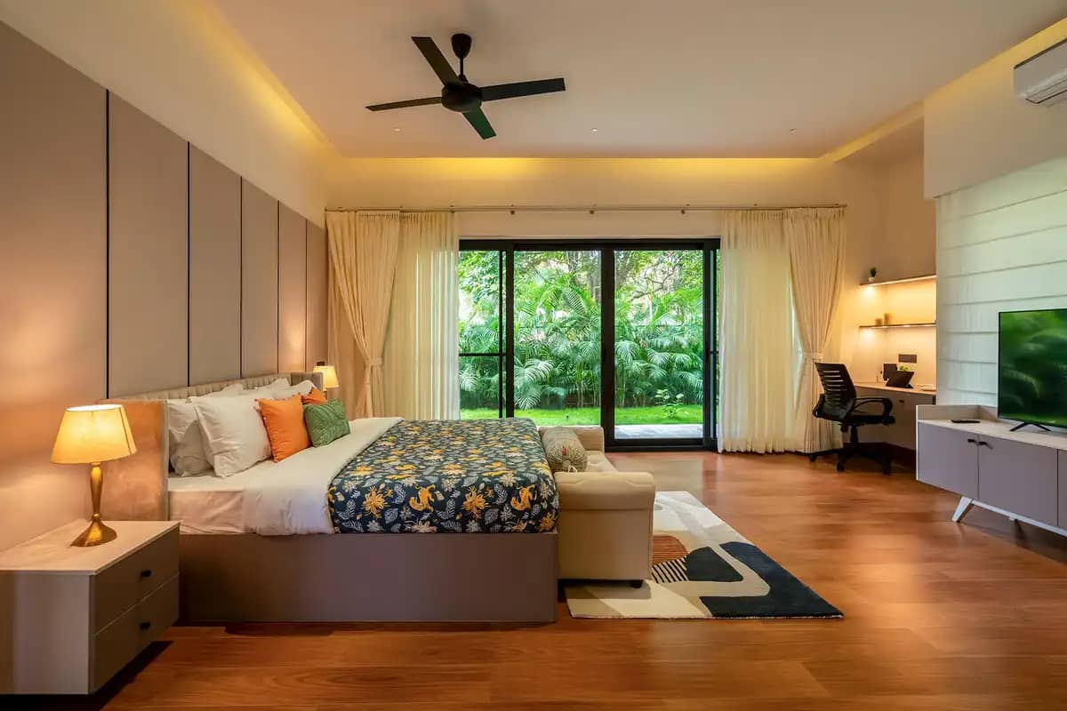 Bedroom 1 — M Villa, Bangalore