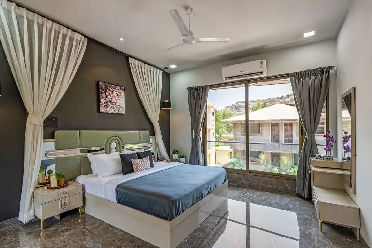 Bedroom 1 — Manthan, Lonavala