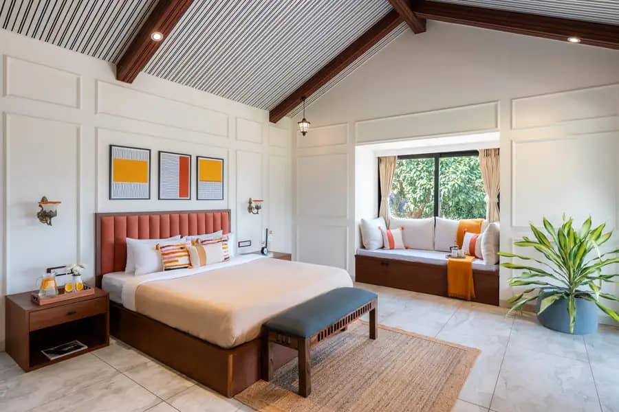 Bedroom 1 — Ridge & Root, Karjat