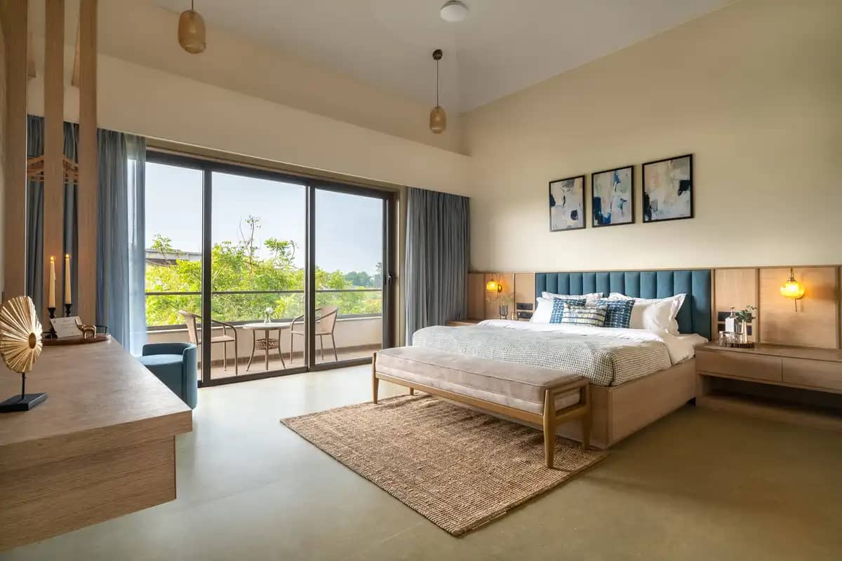 Bedroom 1 — Solaris, Alibaug