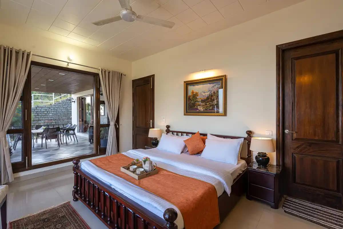 Bedroom 1 — The Haven, Kasauli
