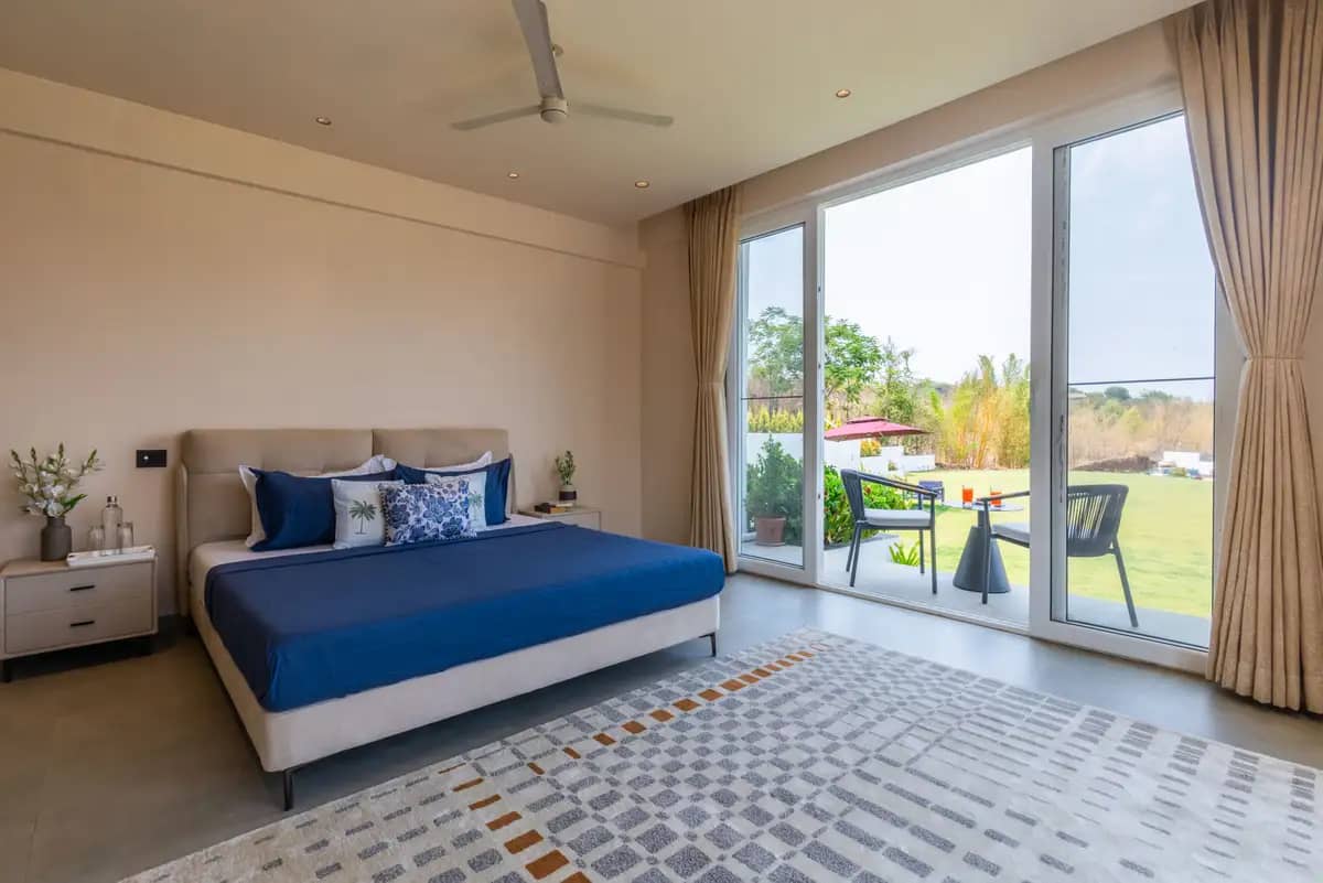 Bedroom 1 — Vayu Farm, Nashik