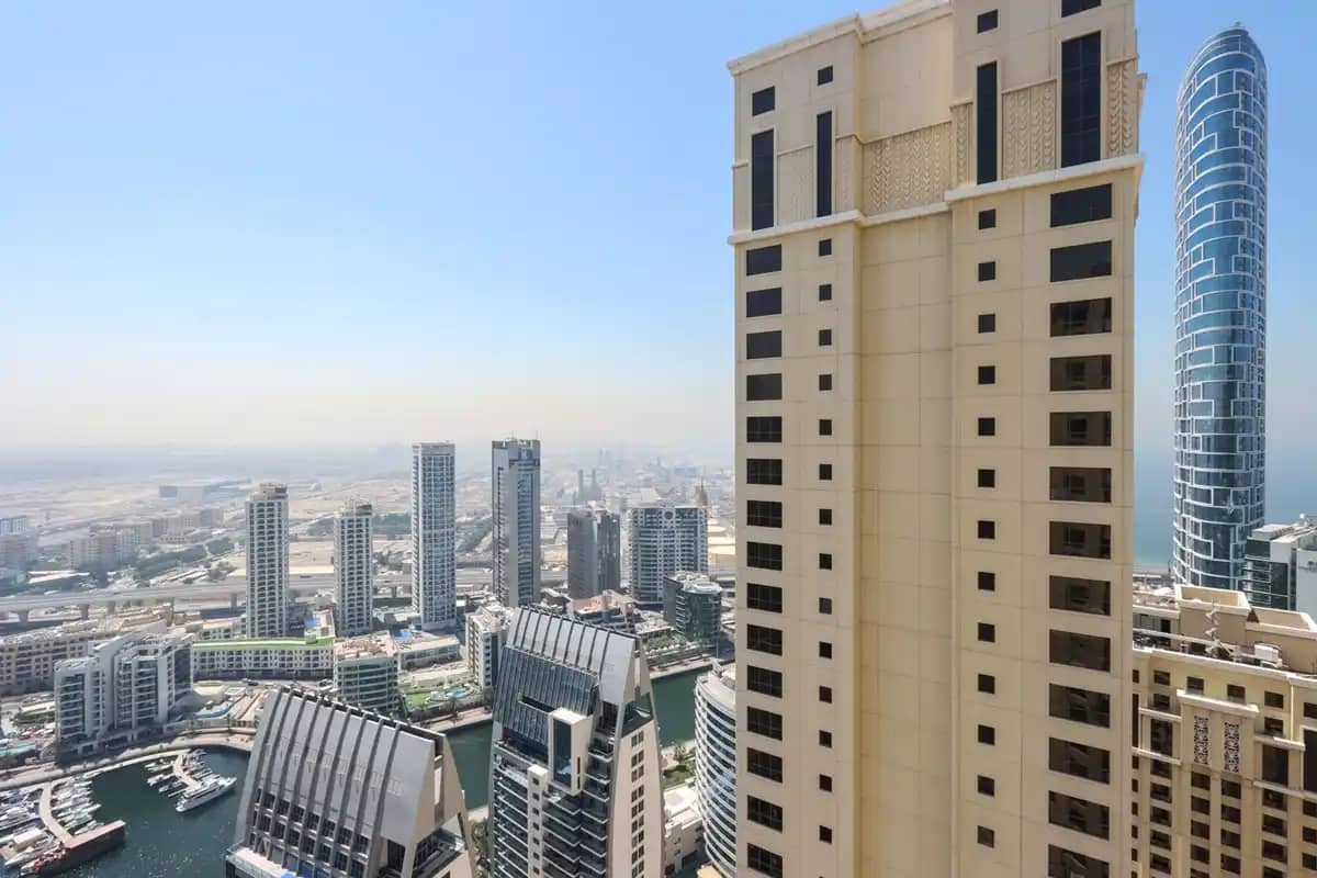2B in Shams Walk to Beach with Marina View