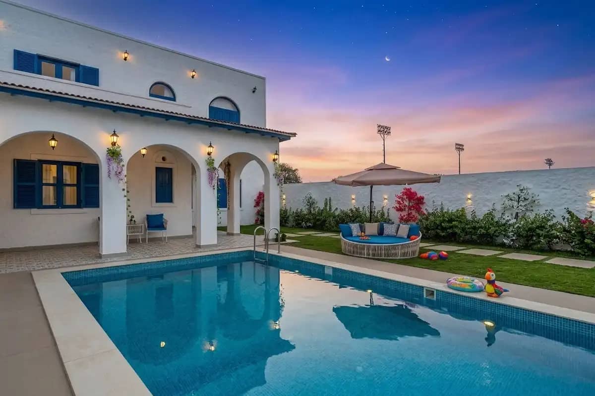 Greek Villa w/ Private Pool and Lawn