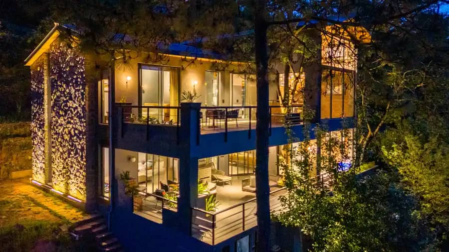 SaffronStays Hill Abode