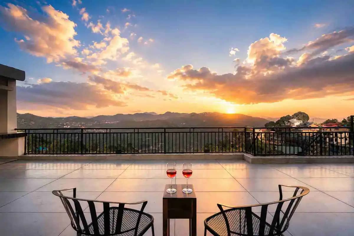 Terrasse de Raga Rooftop Penthouse